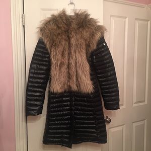 SNOWMAN New York Faux Fur Winter Coat/Vest